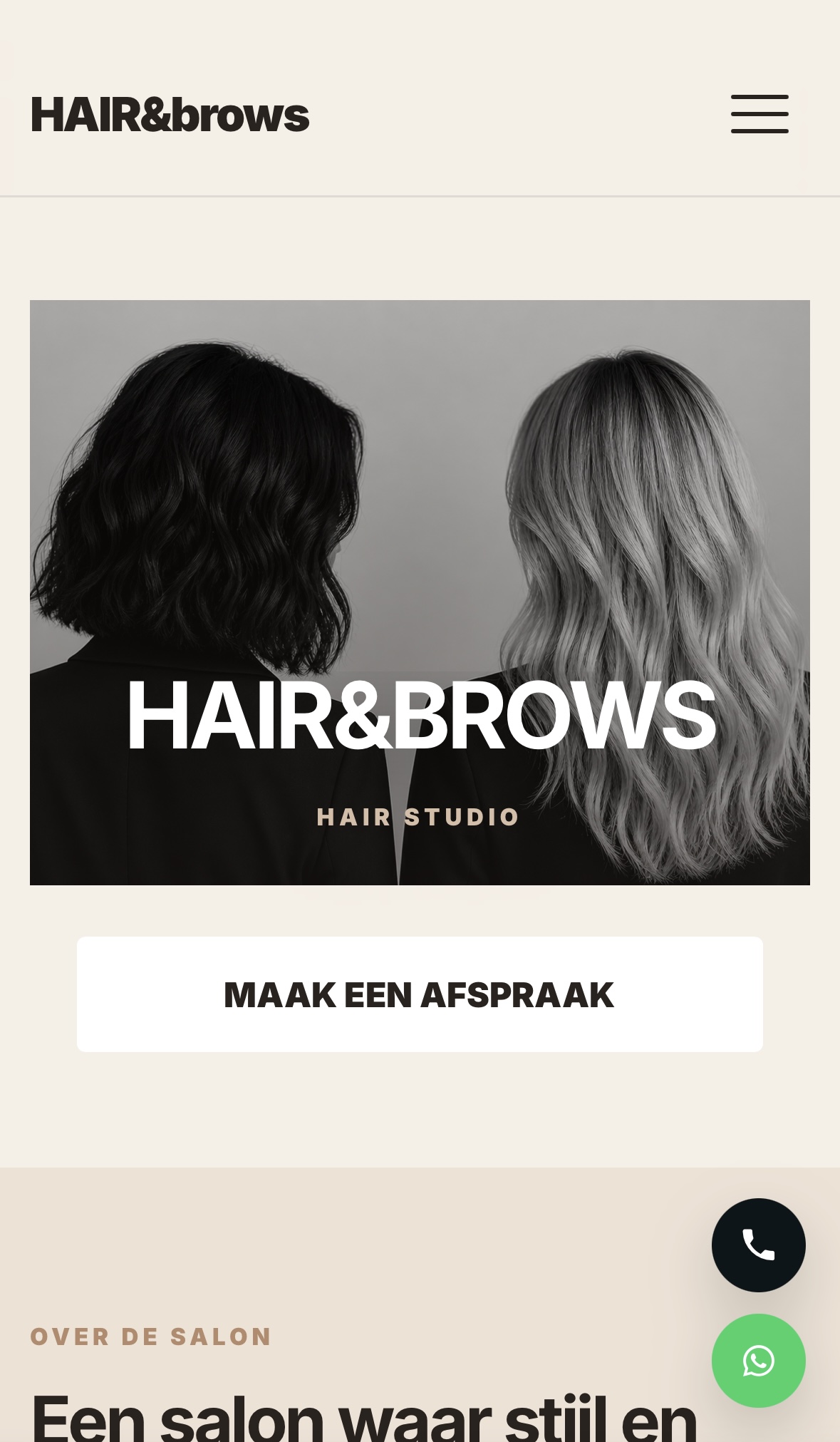 Kapper website