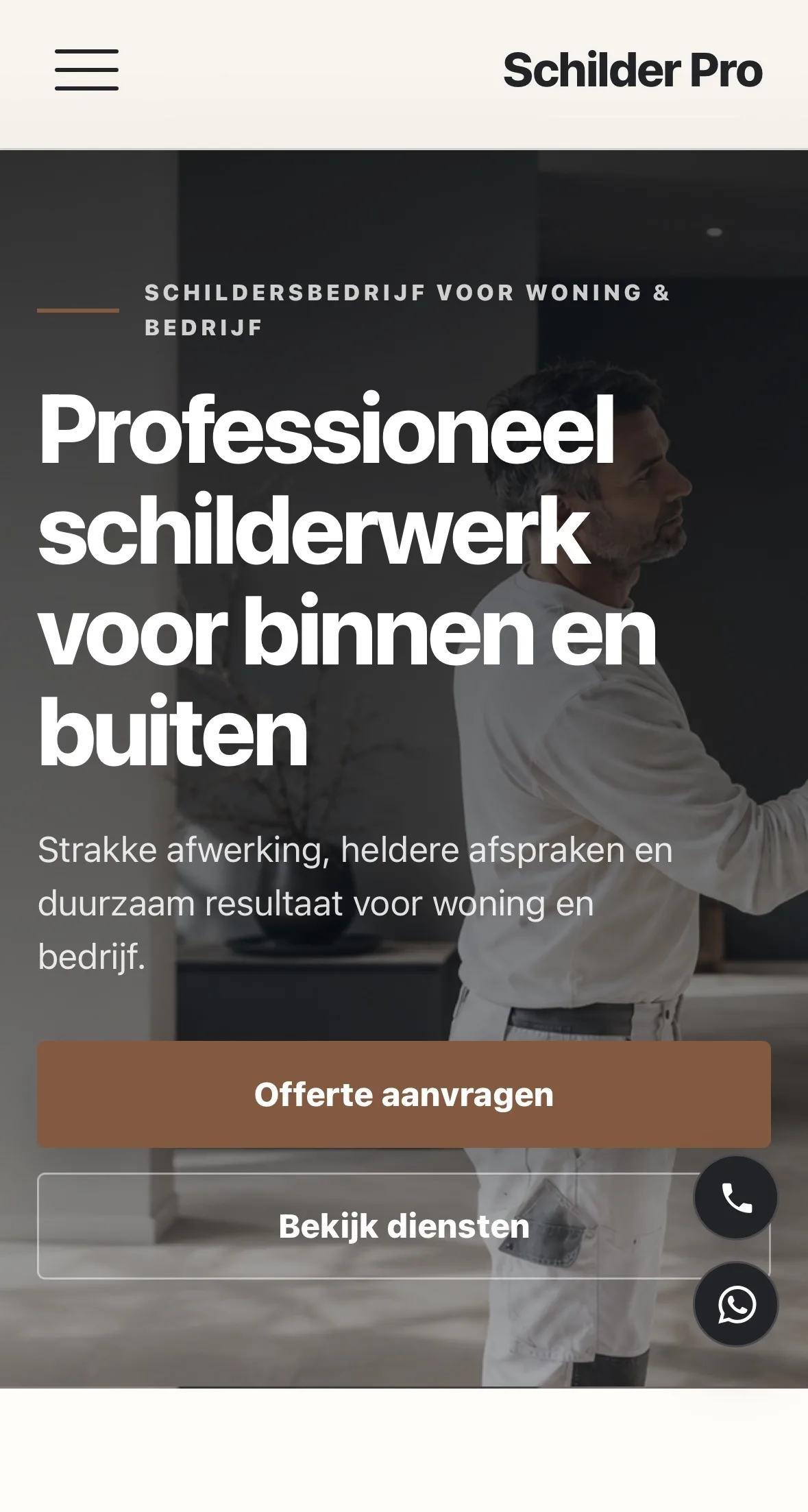 Schilder website