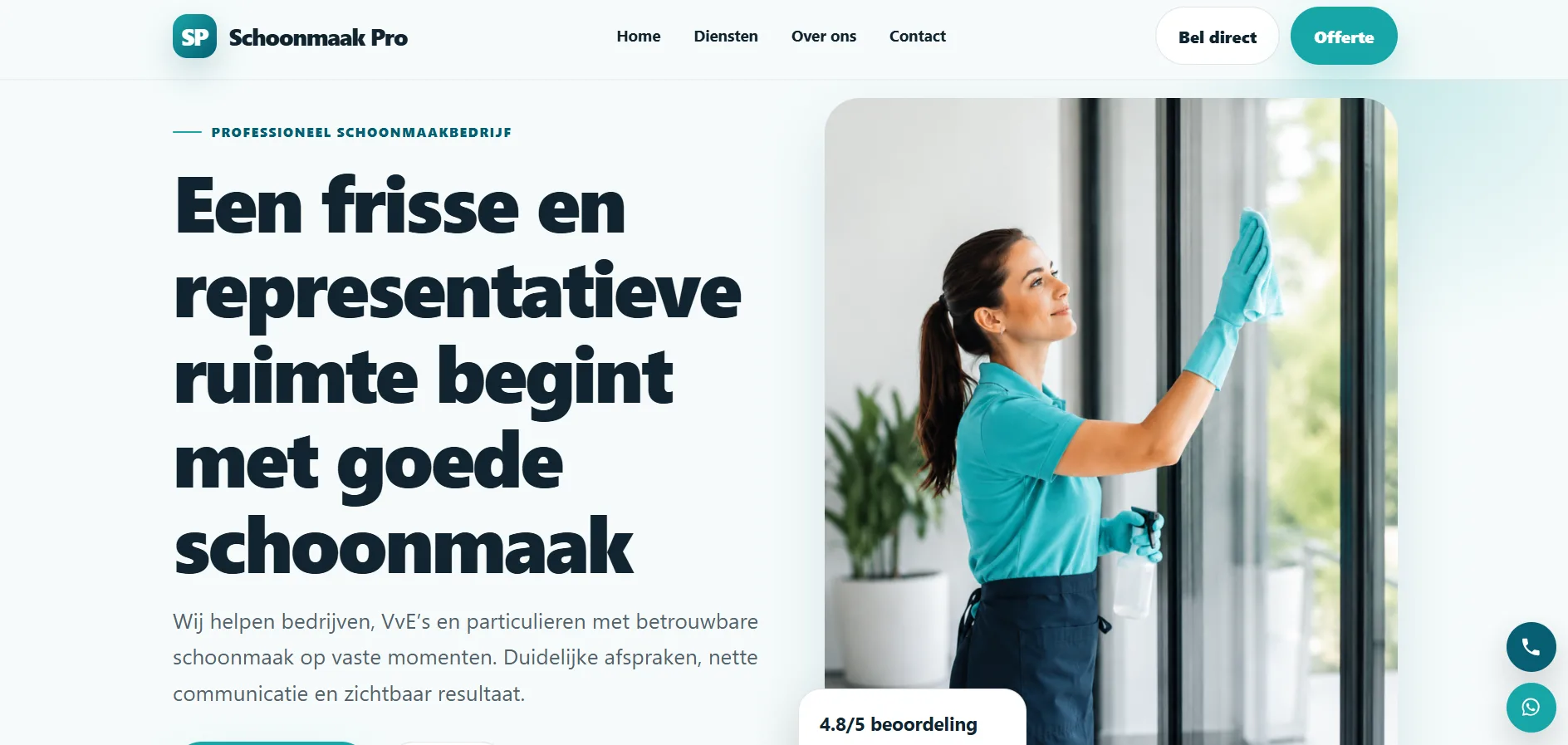 Desktop voorbeeld